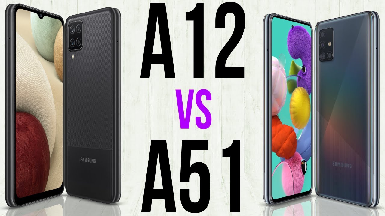 A12 vs A51 (Comparativo)