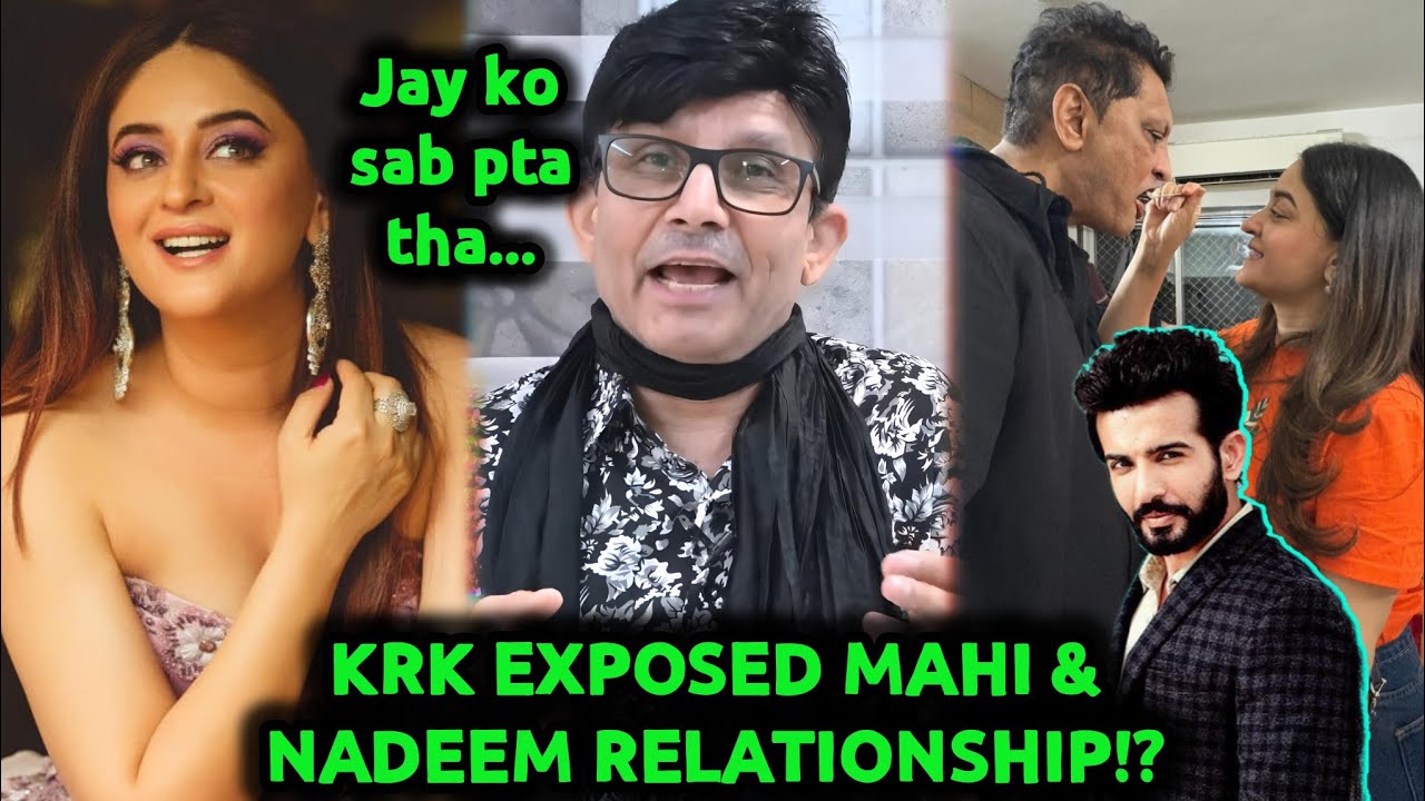 KRK On Jay Bhanushali Mahhi Vij & Nadeem 🧐 Raksha Unplugged 