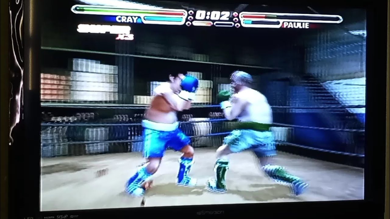 Rocky Legends - Bob Cray VS Paulie Klein (PS2) #ps2classic #rockyps2