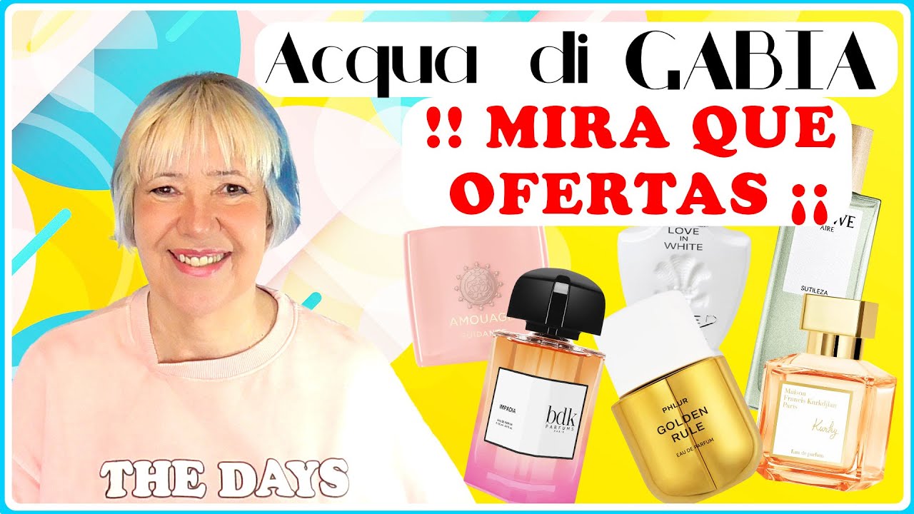 Perfumes de lujo a precios low cost💖💖 en Acqua di Gabia