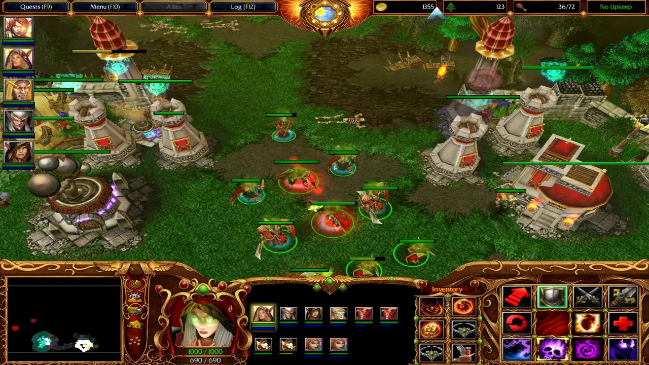 Warcraft 3 Custom Campaign: Rise of the Blood Elves - #6