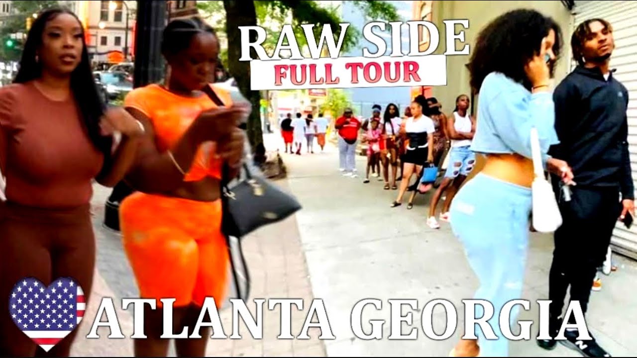 I Never Knew Atlanta, Georgia Was Like This. 🤩-  Downtown - Nightlife - 2021 (MUST SEE)