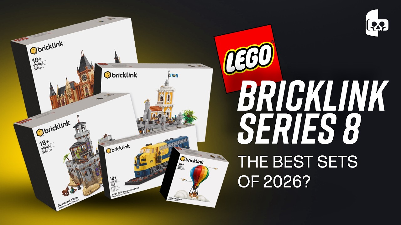 Наборы 8-й серии программы BrickLink Designer от LEGO просто потрясающие