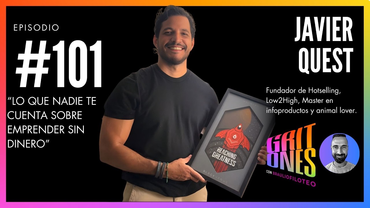 🎙️ Episodio #102: Javier Quest – Cómo pasar de cero a 3M vendiendo antes de invertir.