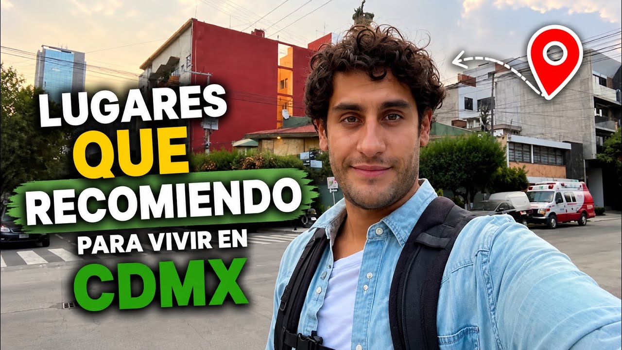 10 MEJORES colonias/barrios para vivir en CIUDAD DE MÉXICO, 🇲🇽🏡🏘️