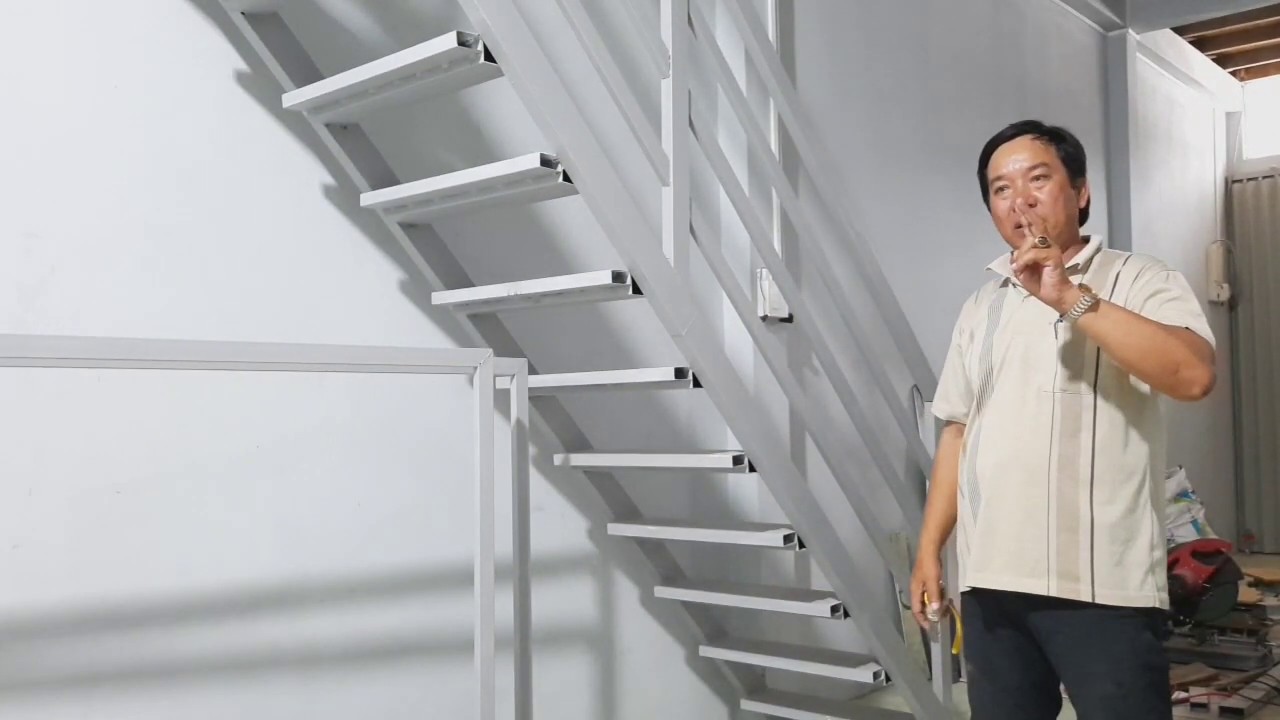 Hướng dẫn làm cầu thang sắt
