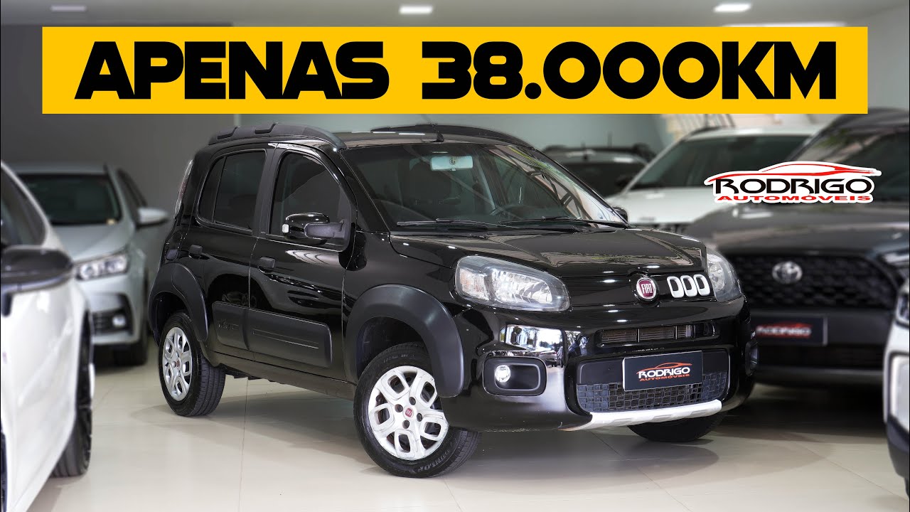 FIAT UNO WAY 2015 com BAIXÍSSIMA KM na Rodrigo Automóveis! Popular 