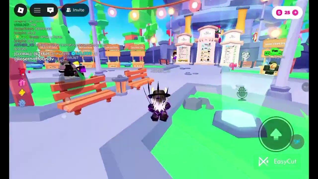 DONATING TO RANDOM PERSON IN PLS DONATE !