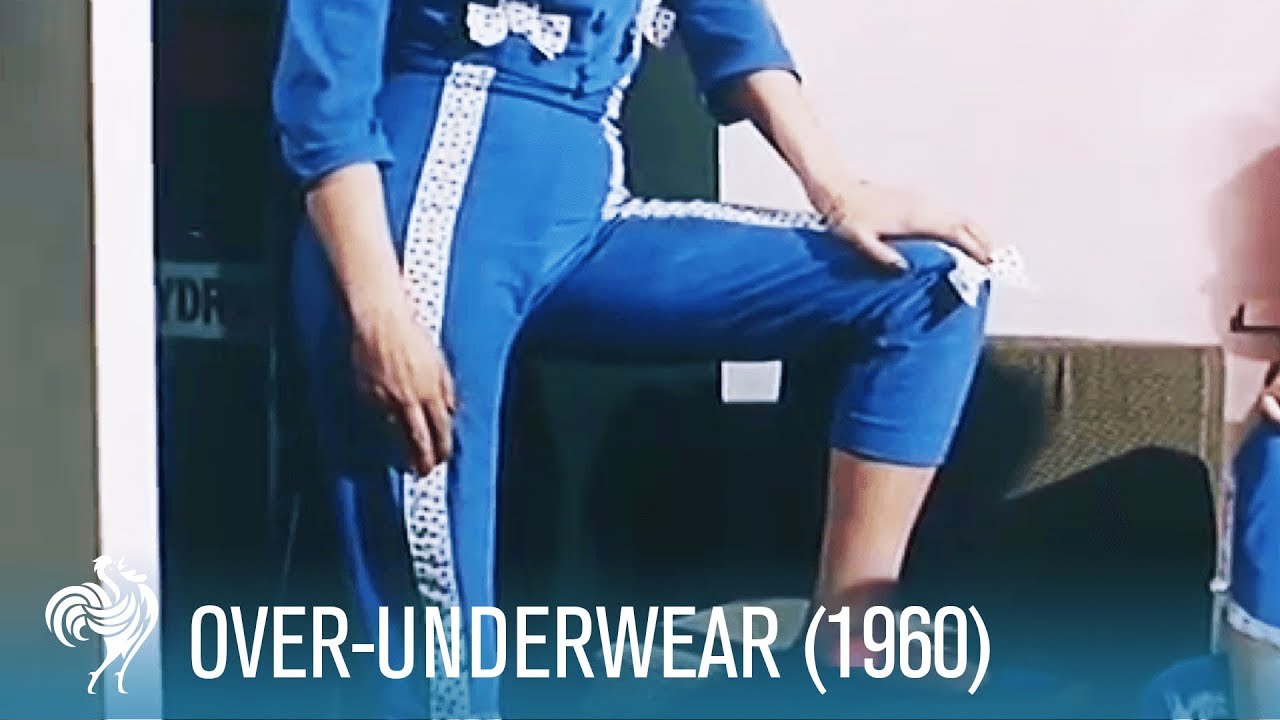 Over-Underwear: British Nylon Fair Fashion Show (1960) | British Pathé