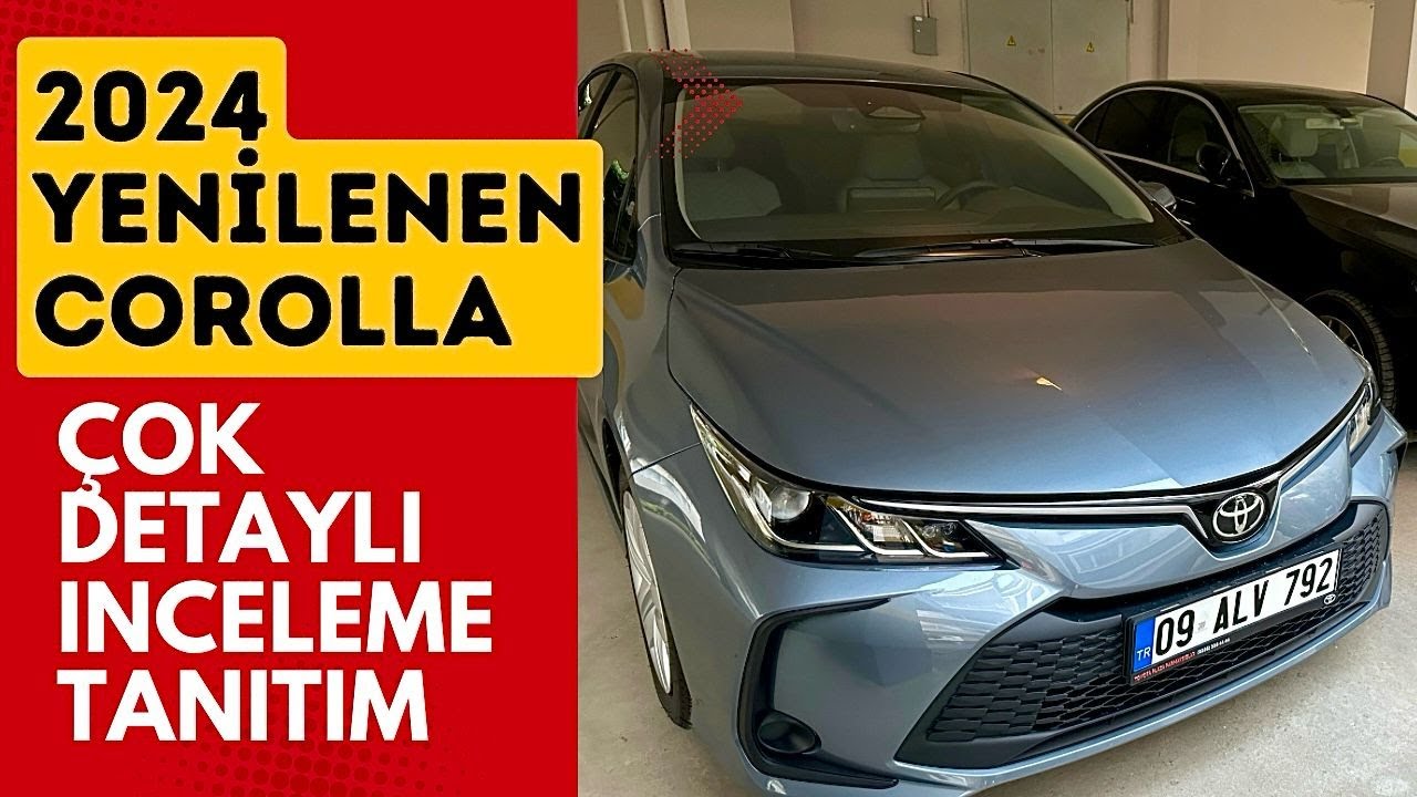 2024 YENİLENEN COROLLA ÇOK DETAYLI İNCELEME | 1.5 VİSİON PLUS EKLENEN ÖZELLİKLER HARİKA |
