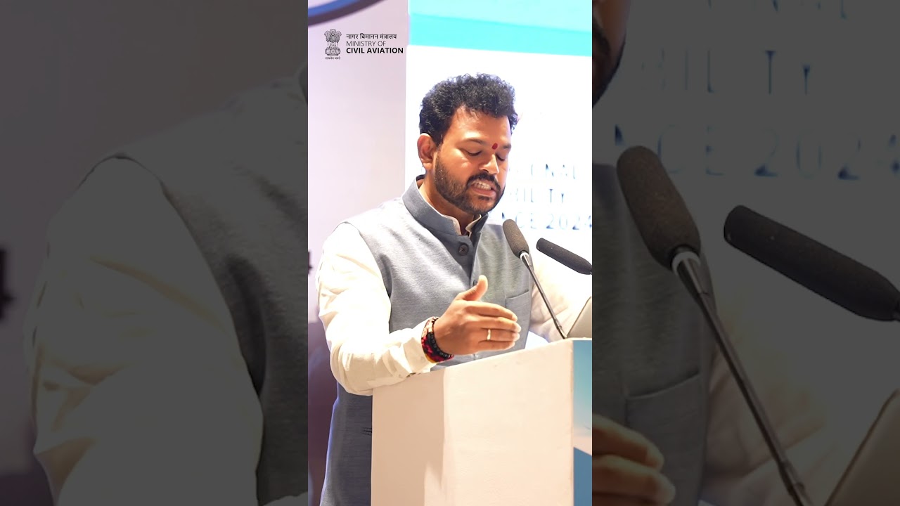 Making Aviation Sustainable With Solar Power & SAF - Hon'ble Civil Aviation Minister