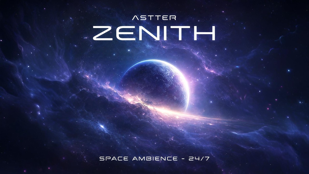 Deep Space & Sci-Fi Ambience — Focus & Study Background Radio 24/7
