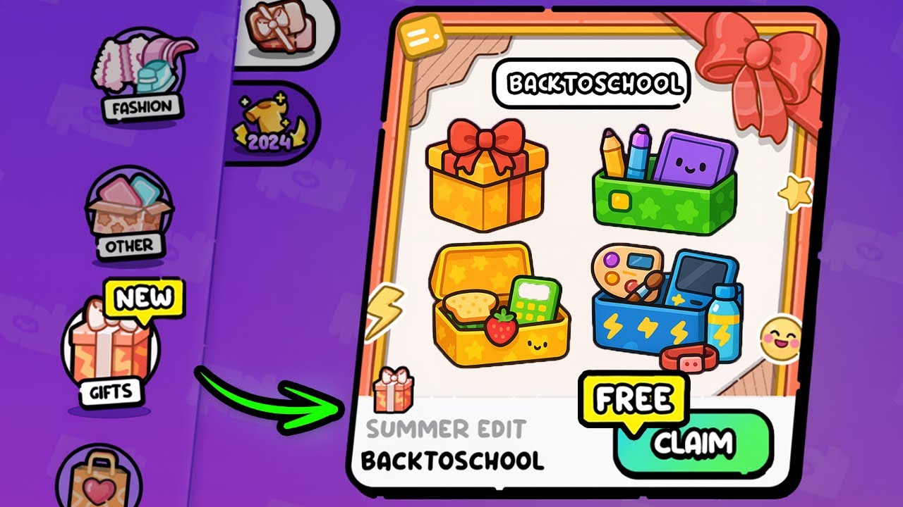 NEW! 😱 SCHOOL SET + FREE PROMO CODE IN AVATAR WORLD! 🎒✨