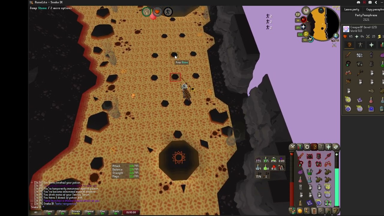 OSRS Yama GM time example