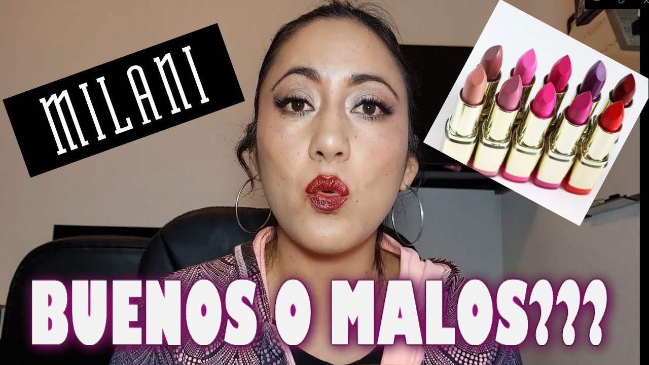 PROBANDO LOS LABIALES MATTE DE MILANI!!!!! SERÁN BUENOS???