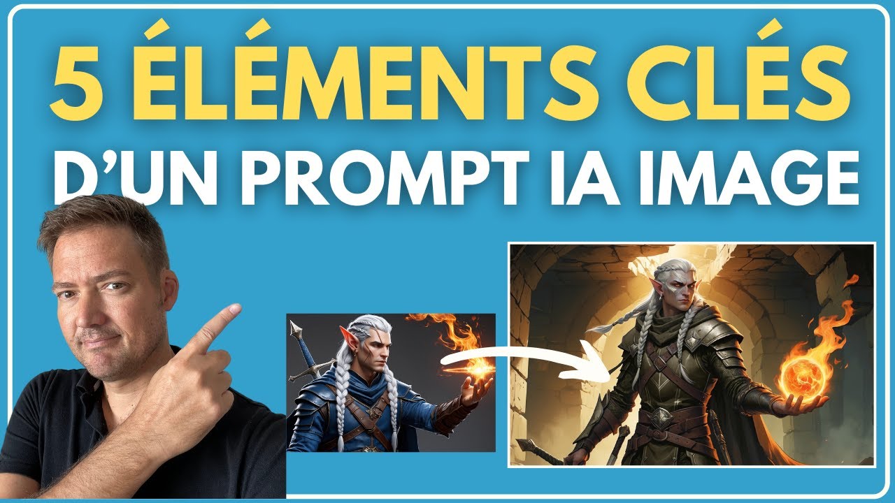 Les 5 cl&eacute;s d&rsquo;un bon prompt pour g&eacute;n&eacute;rer une image IA incroyable