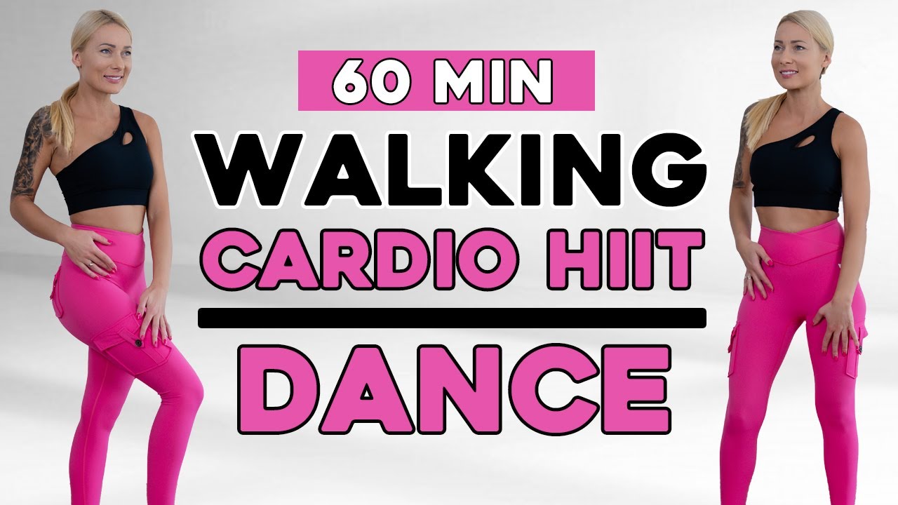 60 Min All Standing No Jumping Cardio HIIT DANCE Workout | Burn 600 Calories | + Cool Down