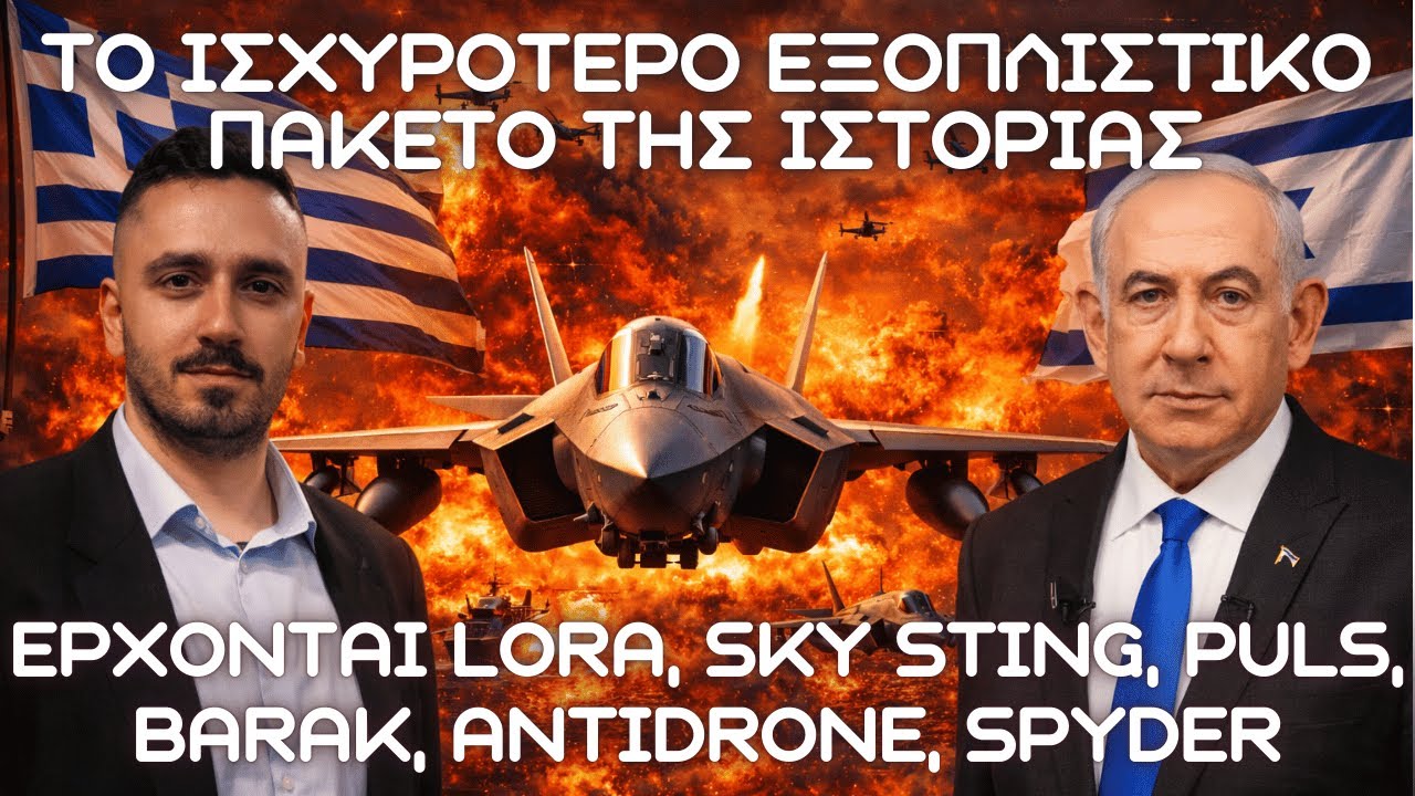 ΤΡΟΜΑΚΤΙΚΗ εξέλιξη - Το ΙΣΧΥΡΟΤΕΡΟ εξοπλιστικό πρόγραμμα των Ενόπλων Δυνάμεων μέσω Ελλάδας Ισραήλ