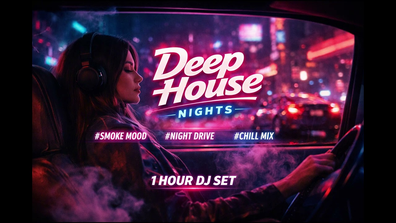 Deep House 2026 🌌 Smoke Mood Night Drive — Emotional Chillout Mix | Stress Relief & Late Night Vibes