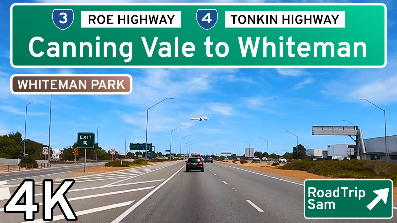 Driving to Whiteman Park - Perth, Western Australia - Ambient Audio / POV