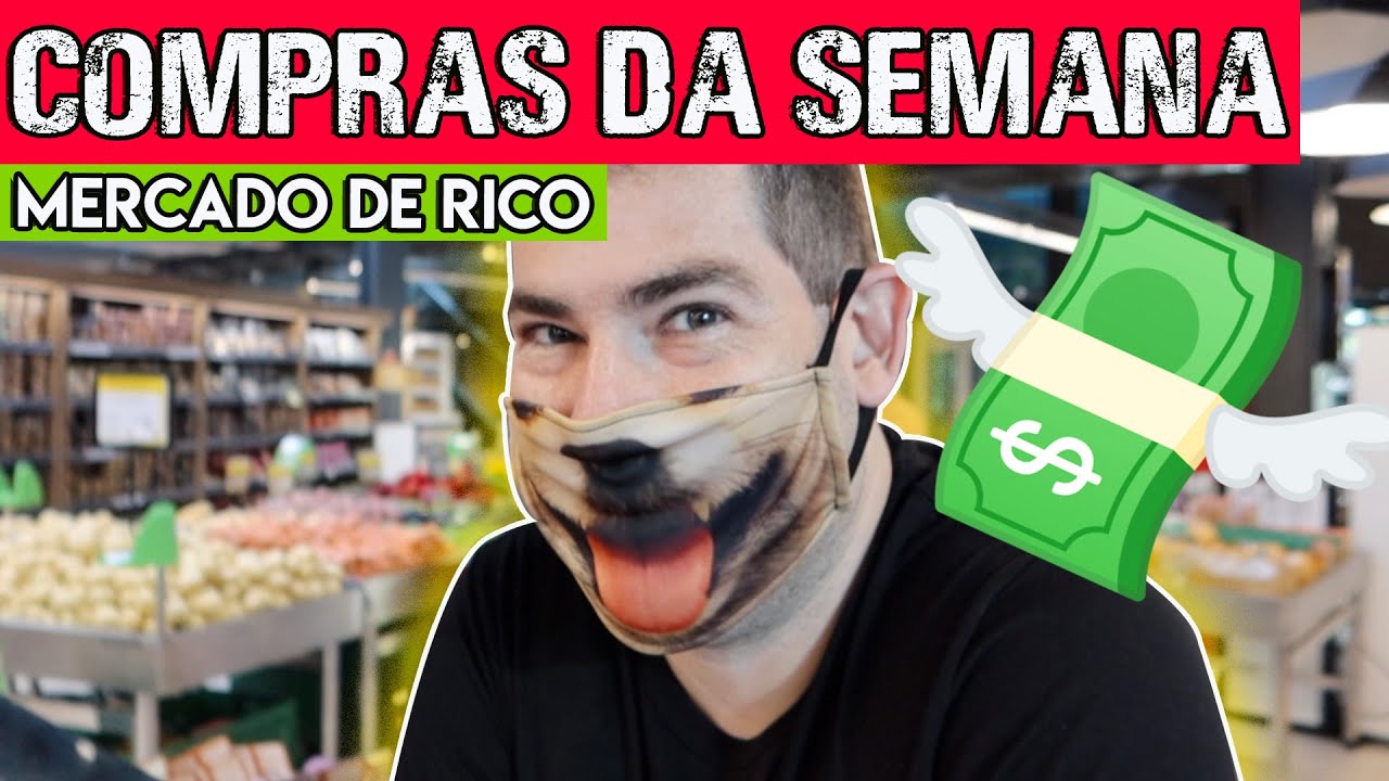 Compras no Mercado de Rico 💸 Quanto Gastamos?