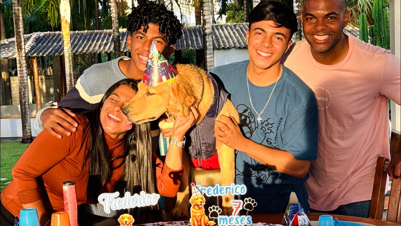 ANIVERSÁRIO DO FREDERICO DE 7 MESES!🤩 *Estevão Filipe