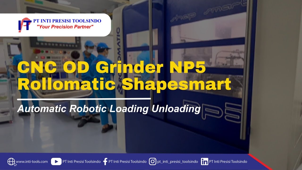 Precision at Its Peak: Unveiling the Rollomatic NP5 Machine | Automatic Robotic Loading Unloading