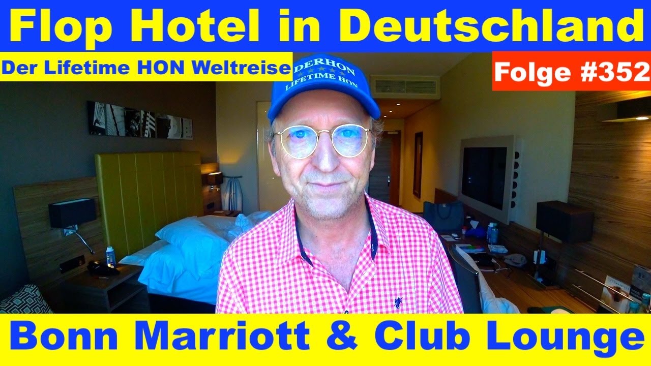 Flop Hotel in Deutschland (Bonn Marriott) #Weltreise 352 #marriotthotels #bonn