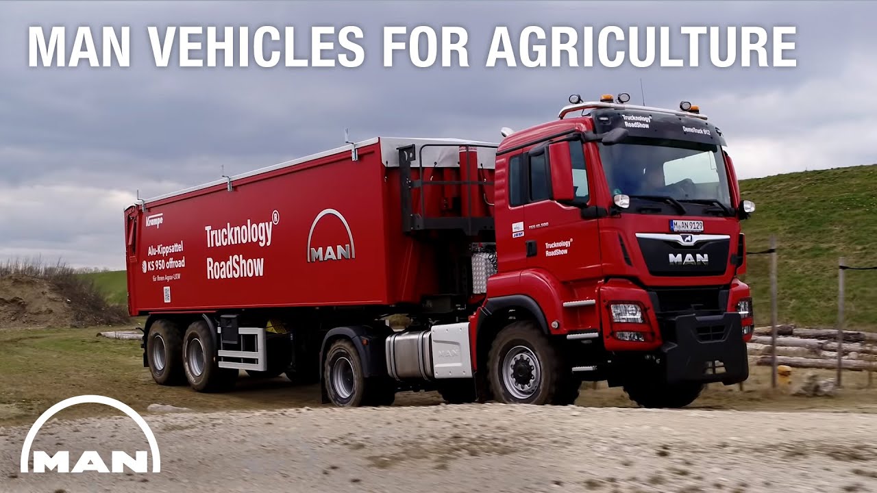 MAN Vehicles for agriculture: Powerful, Robust, Reliable | MAN Truck & Bus