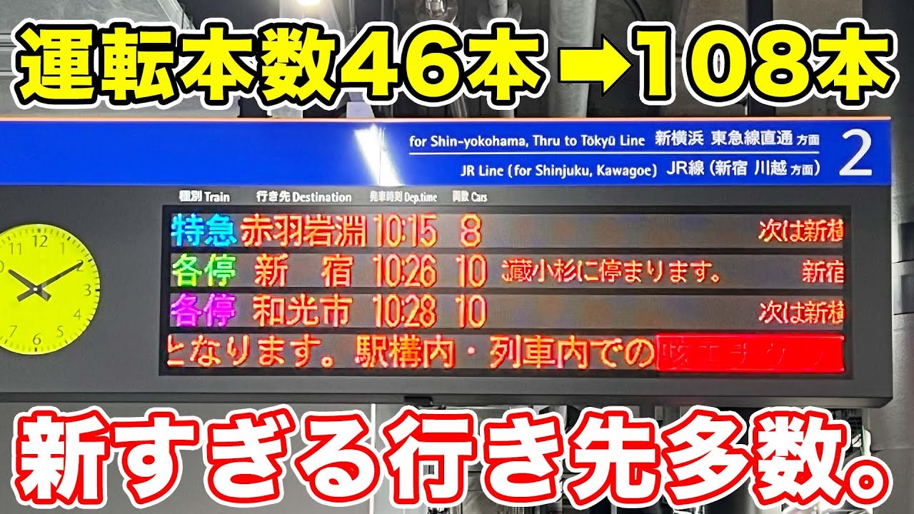 【大激変】直通線開業によって大躍進を遂げた駅。相鉄東急新駅