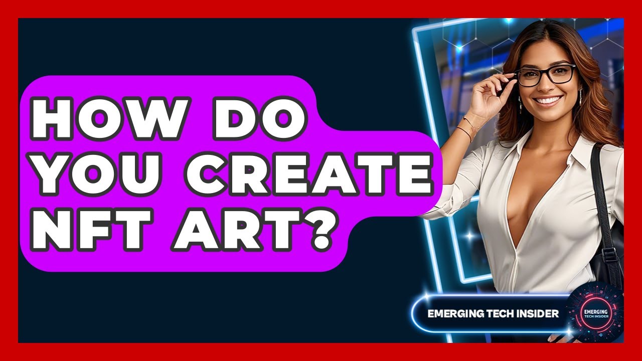 How Do You Create NFT Art? - Emerging Tech Insider