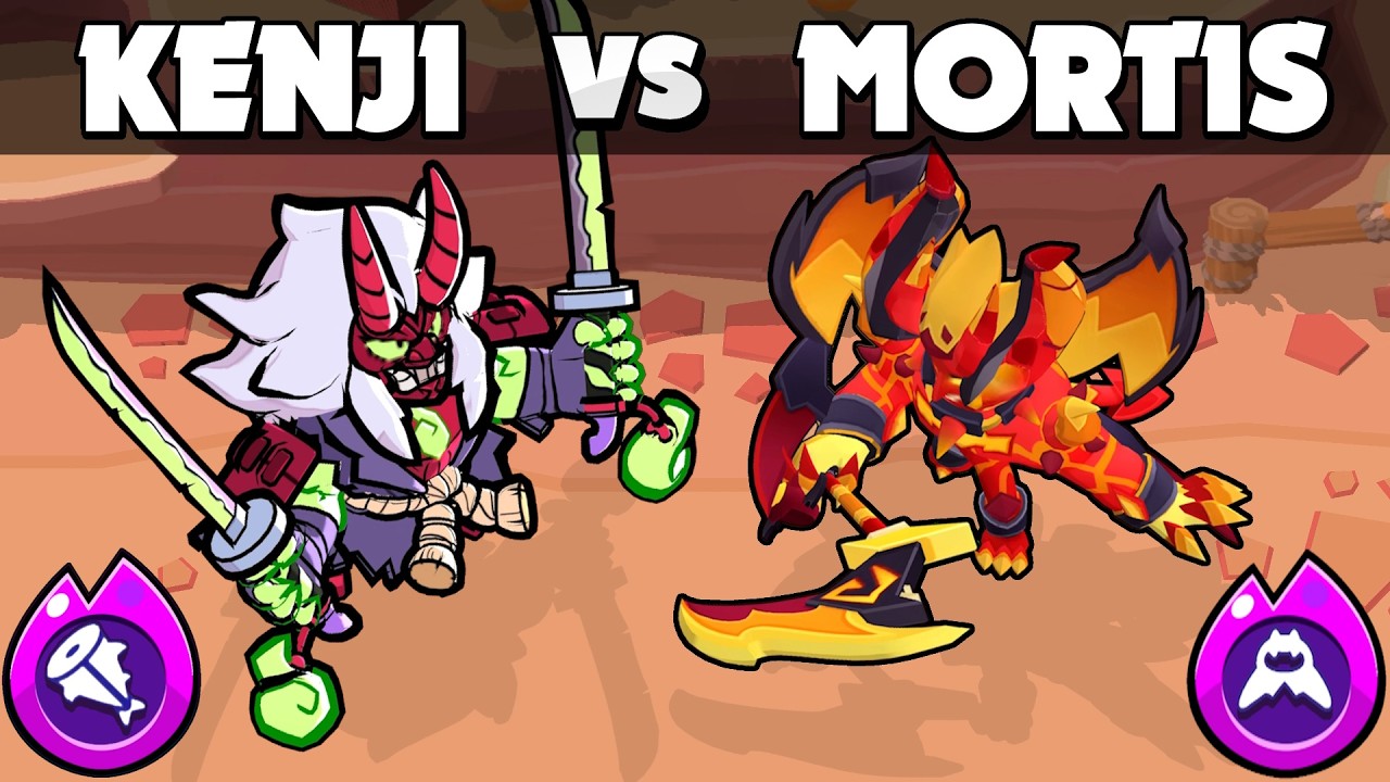 KENJI vs MORTIS 👹 Лучший гиперзаряженный демон?