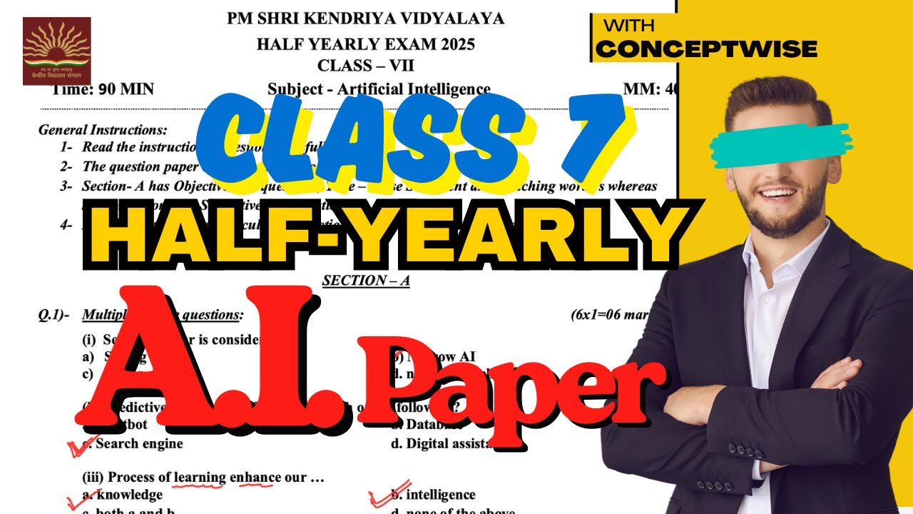7th Artificial Intelligence Paper Half-Yearly | 2025-'26 |