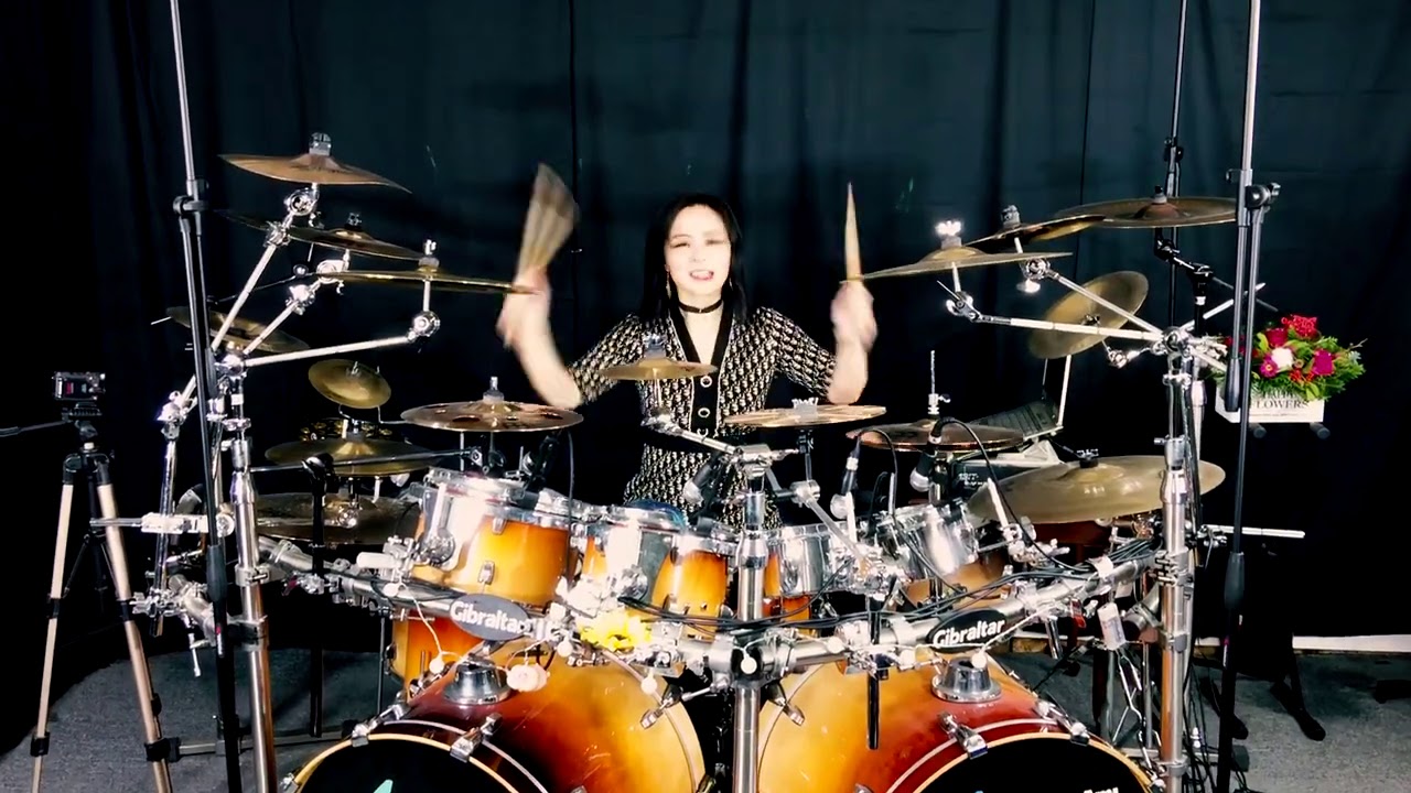 Anthrax - Among the living Drum-only (cover by Ami Kim)(#119-2)