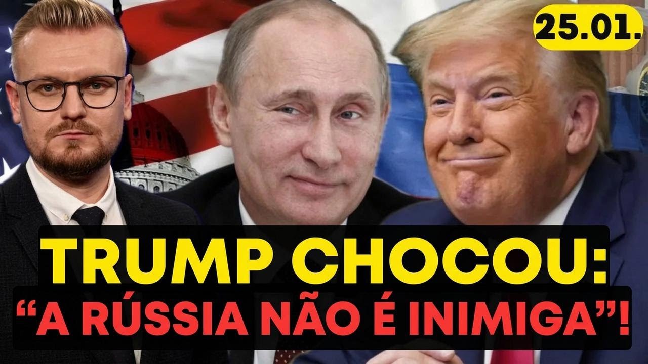 Chocante! Trump chama Rússia de 'ameaça controlada'. Os EUA vão abandonar seus aliados?