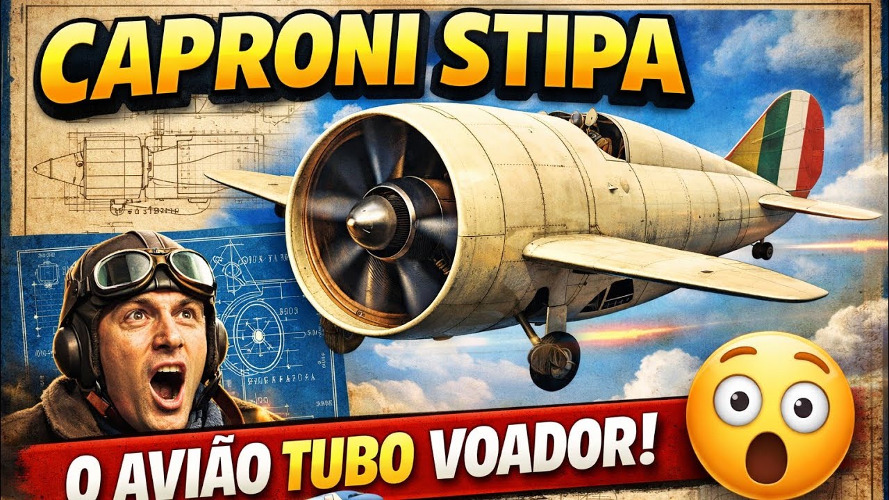 Caproni Stipa: O Avião Mais Estranho da História da Aviação
