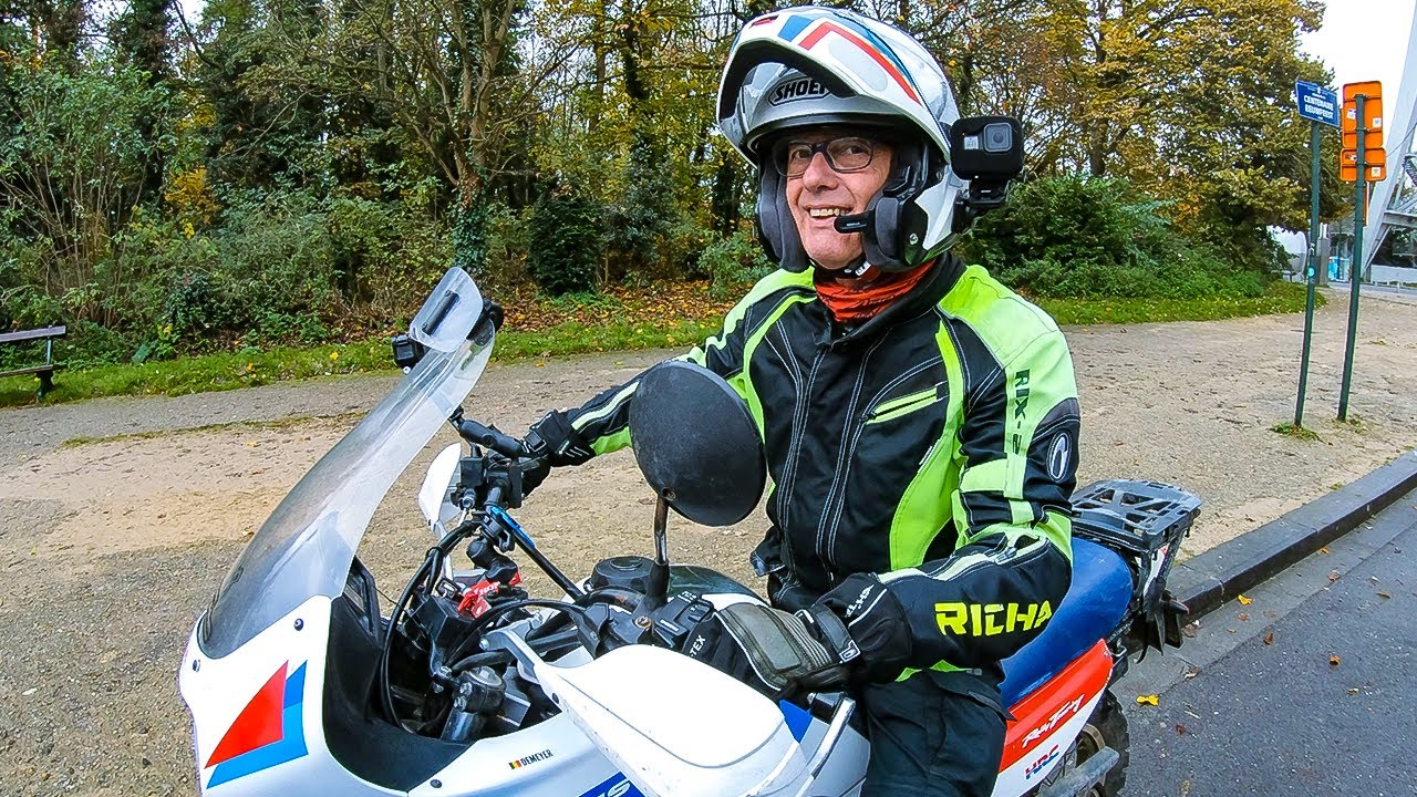Owner Rides Custom Transalp First Time.. (End of the Journey Belgium Netherlands) Honda Motorcycle
