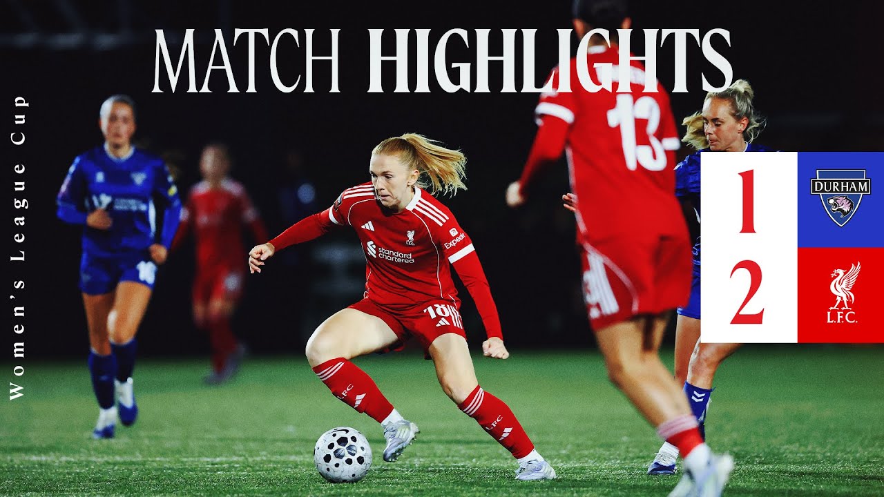 Лучшие моменты: Durham Women 1-2 Liverpool FC Women | Суперзабастовка Ceri Holland!