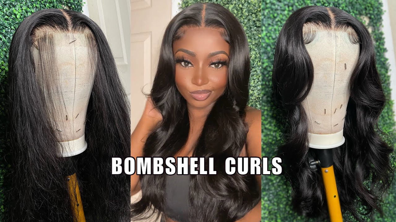 Layers + VOLUMINOUS Bombshell Curls Tutorial | Unice Hair
