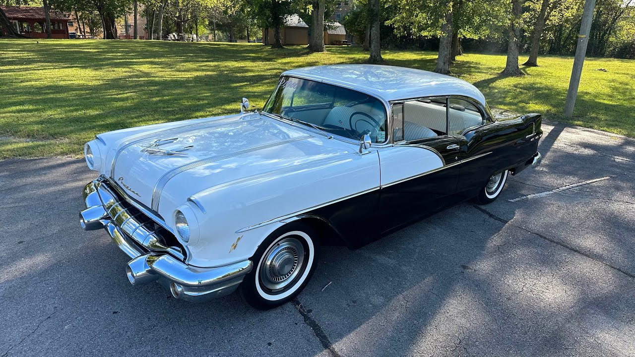 Test Drive 1956 Pontiac Chieftain 2 Door Hardtop SOLD $21,900 Maple Motors #2336