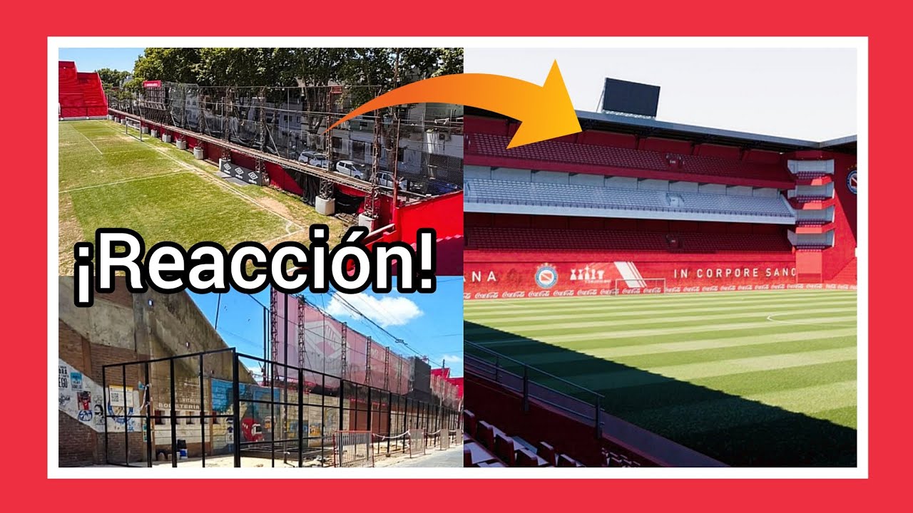 🏗🐞¡Reacciono a la construcción de la nueva tribuna del estadio de Argentinos Juniors! - ¡Detalles! 🏟
