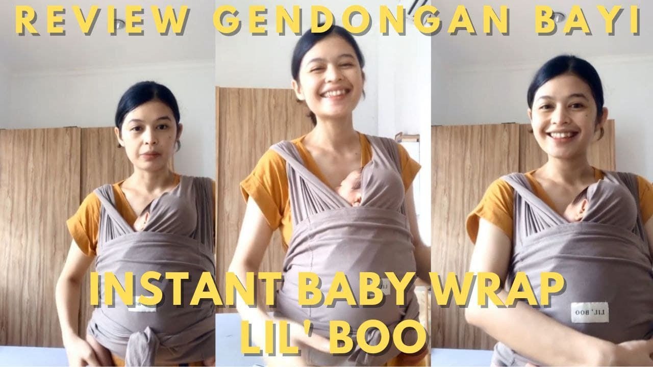 REVIEW INSTANT BABY WRAP LIL' BOO | feat. Fany Sebayang