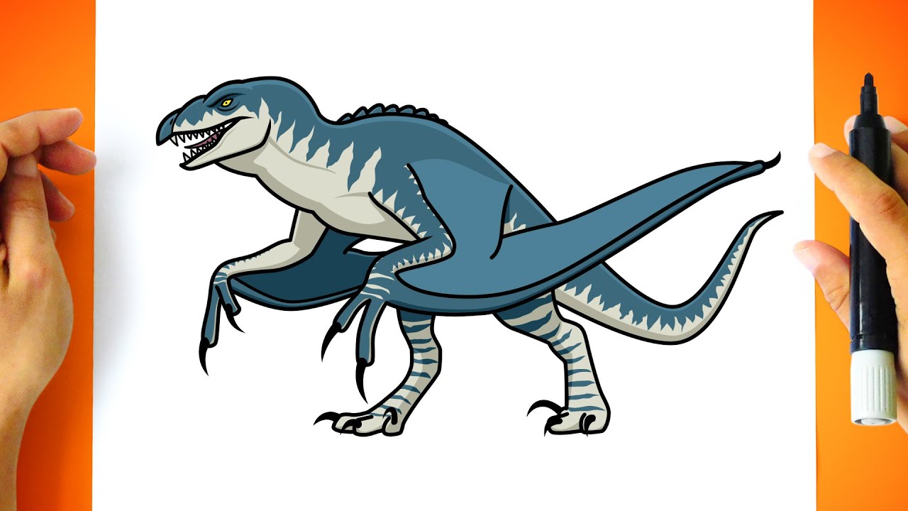 How to DRAW MUTADON - Jurassic World Rebirth