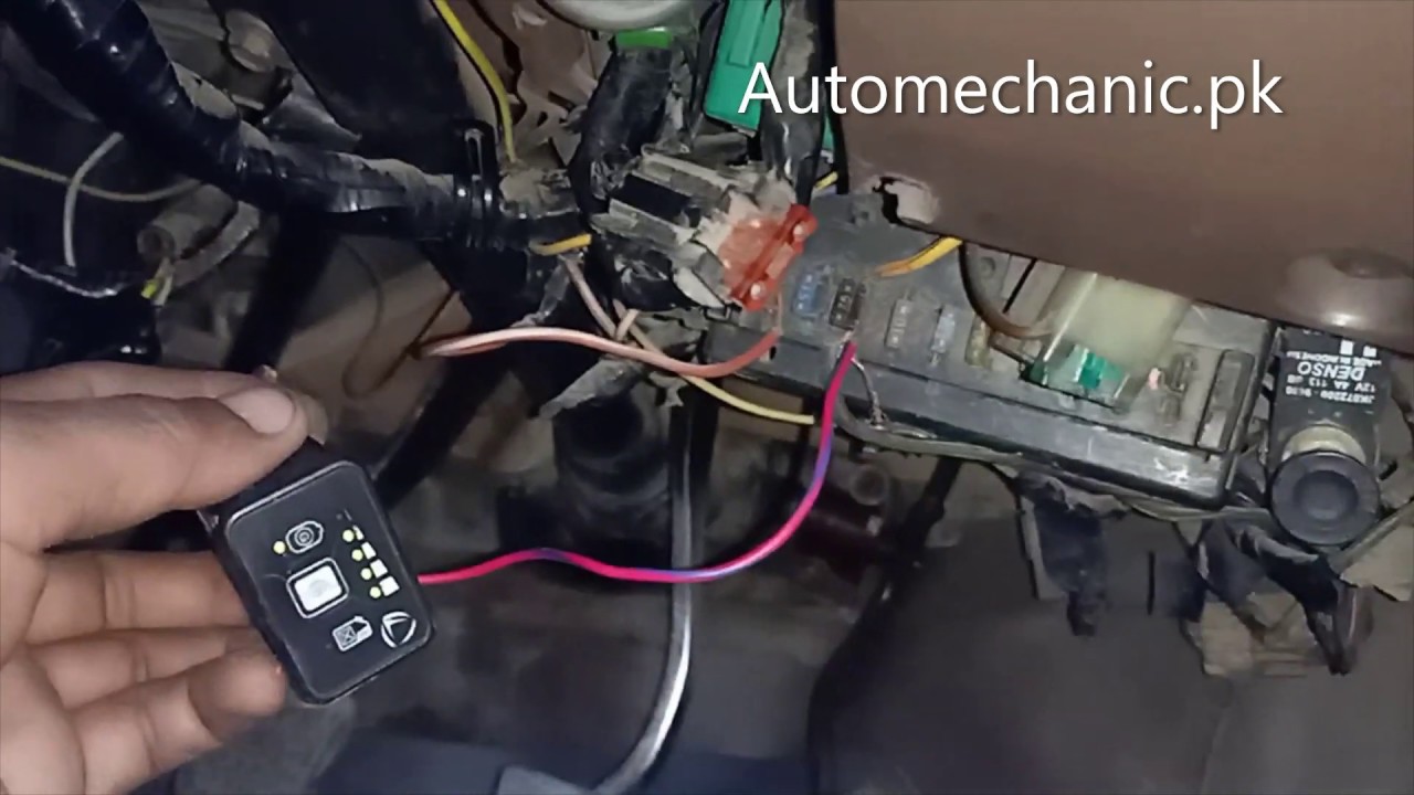 How To Direct CNG To Petrol Conversion Switch | Urdu Hindi Tutorial