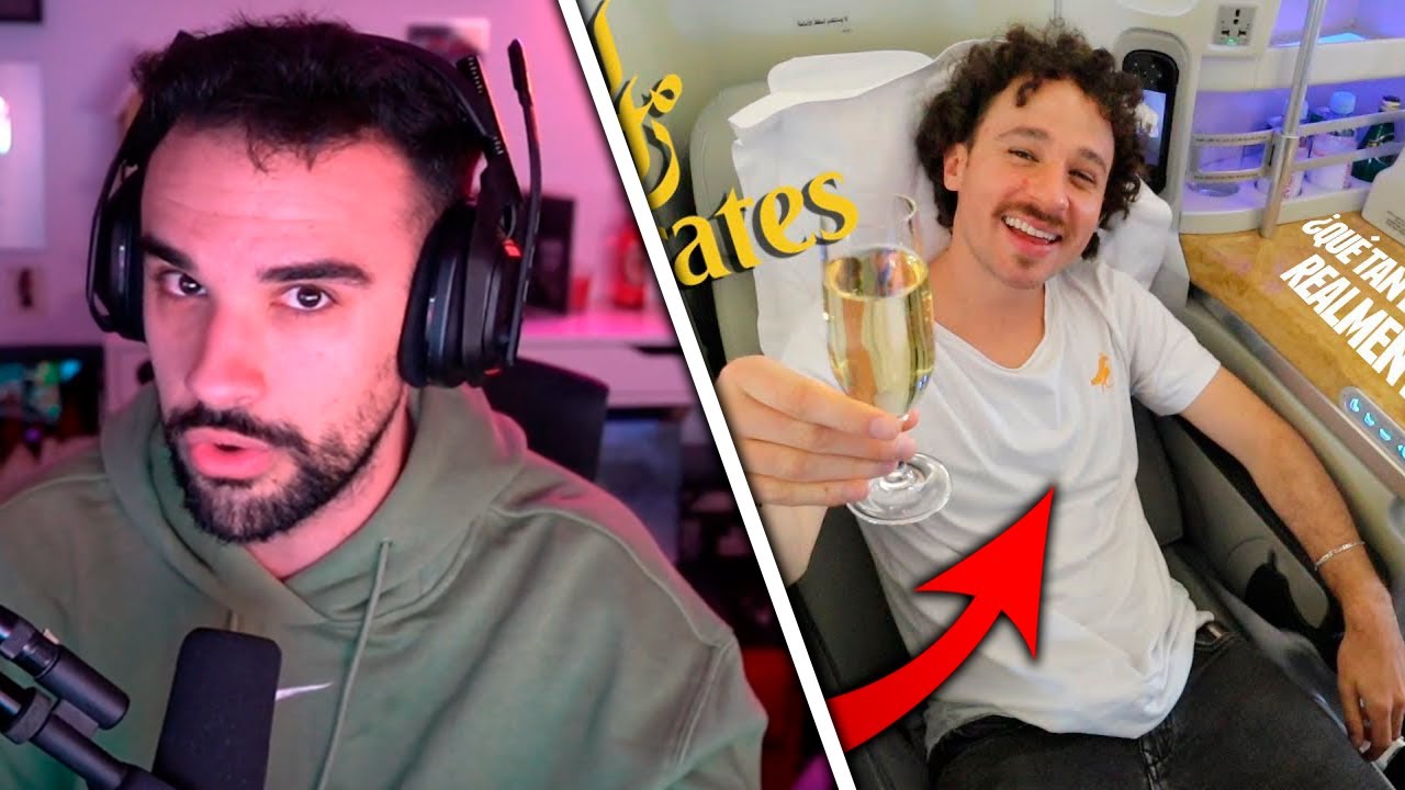 ILLOJUAN reacciona a VIAJANDO EN LA AEROLINEA MAS COSTOSA | LUISITO COMUNICA
