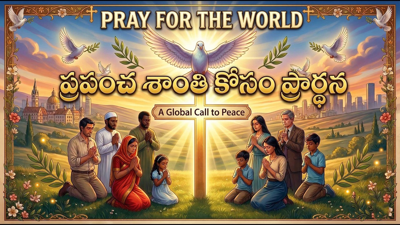 ప్రపంచ శాంతి ప్రార్థన | Israel, Iran, America కోసం ప్రార్థన | Prayer for World Peace