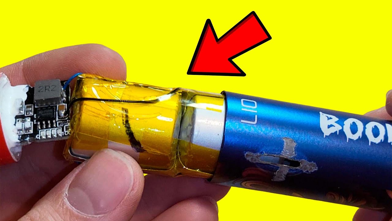 Do not throw away the used vape, look what I did!