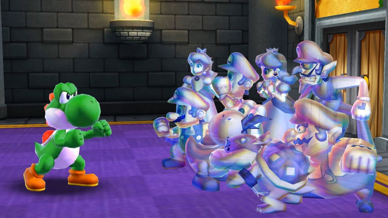 【マリオパーティーアイランドツアー】クッパタワー - 全30階 ヨッシー 4K UHD (2160P)