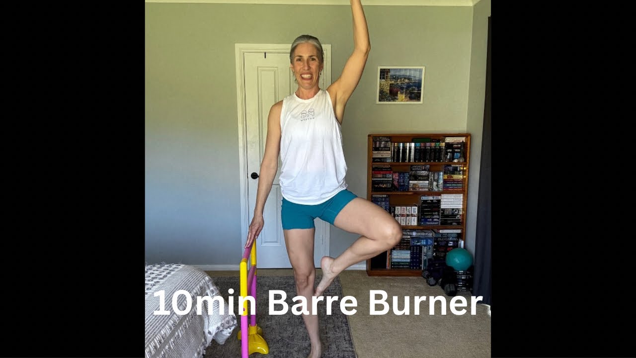 Lower Body Barre Burn | 10-Minute Leg & Booty Workout (No Equipment!)