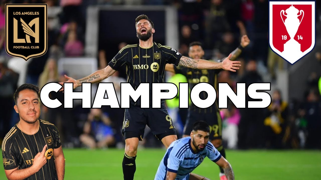 LAFC 2024 US Open Cup Champion Ceremony 🏆